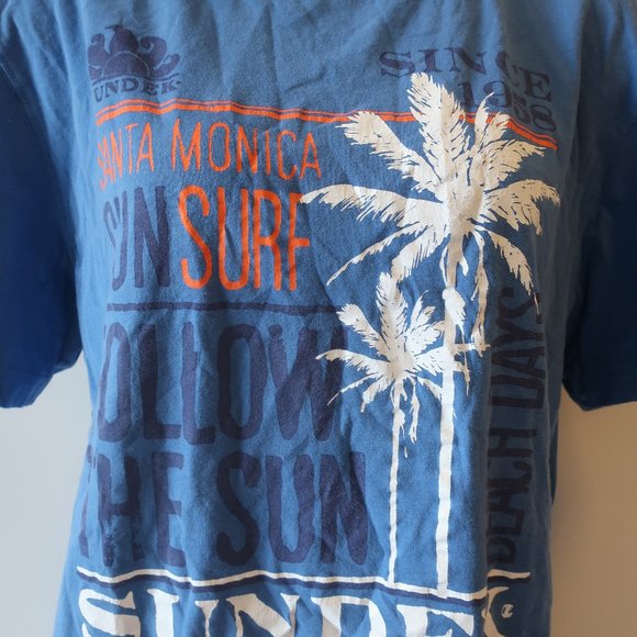 SUNDEK HERITAGE BLUE GRAPHIC T SHIRT SZ XXL* - Picture 3 of 8